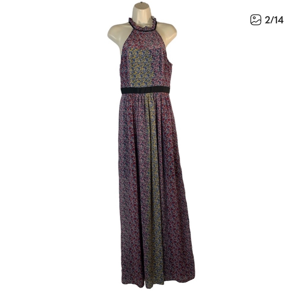 BCBGeneration Multicolor Floral Maxi Dress